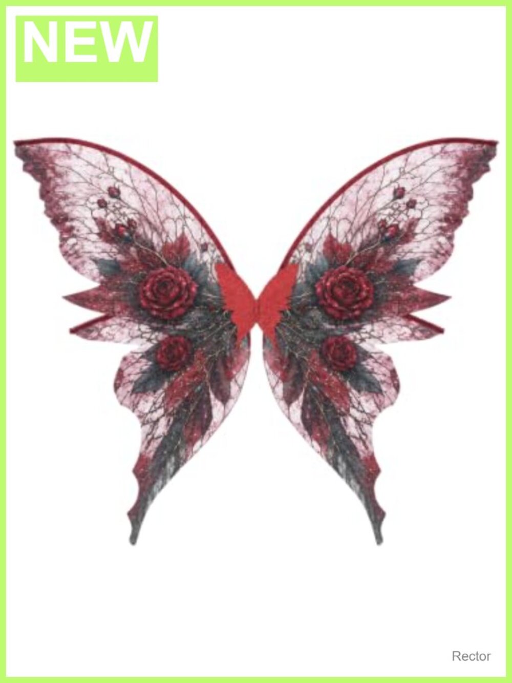 Adult Fairy Wings Butterfly Costume Organza Single-Sided Elf Cosplay